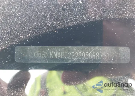 2009 Kia Spectra Ex z USA, uszkodzony, nr VIN KNAFE222395668751